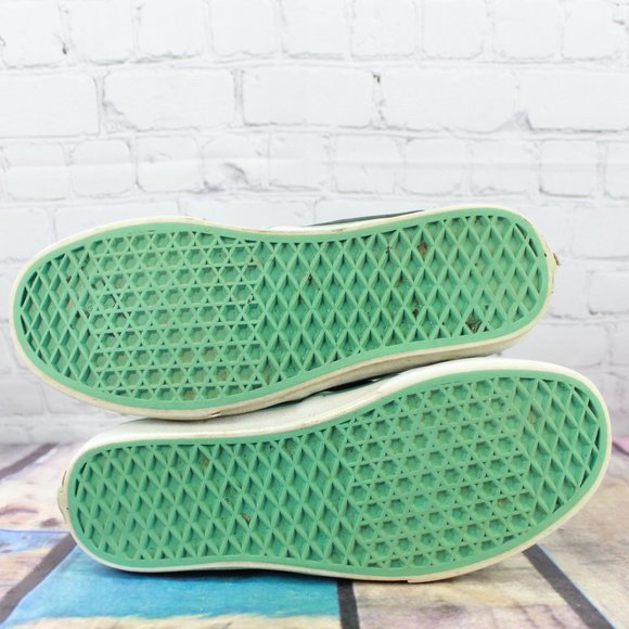 Vans Gray Canvas Tennis Shoes Low Top Lace-up Sneakers Shoe Size 9 - Picture 9 of 9